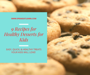 healthy recipes for desserts kids love